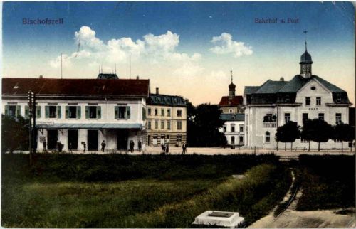 Bischofszell - Bahnhof und Post