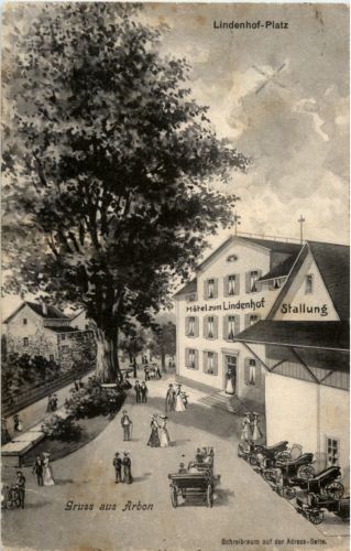 Gruss aus Arbon - Lindenhof Platz