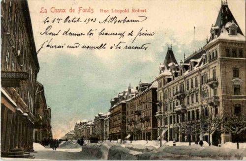 La Chaux de Fonds - Rue Leopold Robert