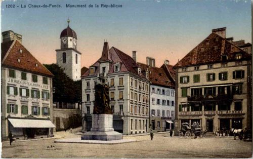 La Chaux de Fonds - Monument de la Republique