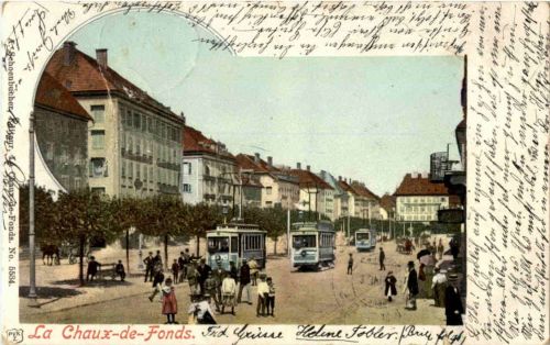 La Chaux de Fonds - mit Tram