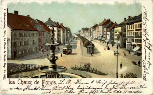 La Chaux de Fonds - mit Tram