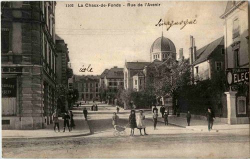 La Chaux de Fonds - Rue de l Avenir Synagoge