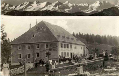 Cernier - La Vue des Alpes