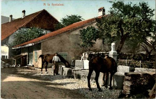 A la fontaine