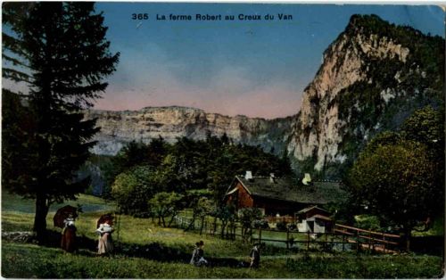 La ferme Robert au Creux du Van