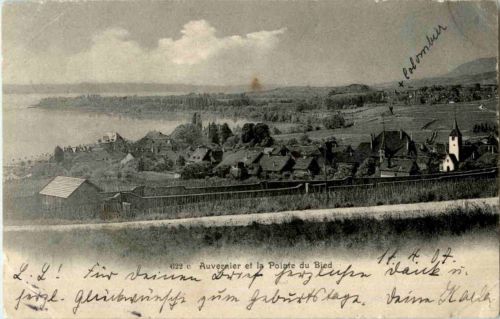 Auvernier et la Pointe du Bied