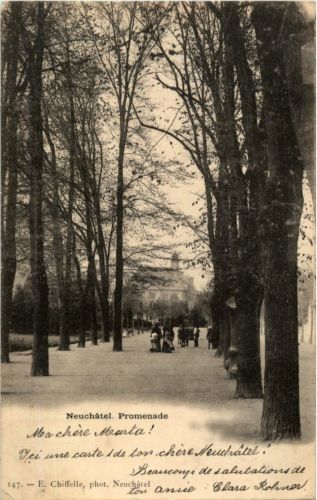 Neuchatel - Promenader