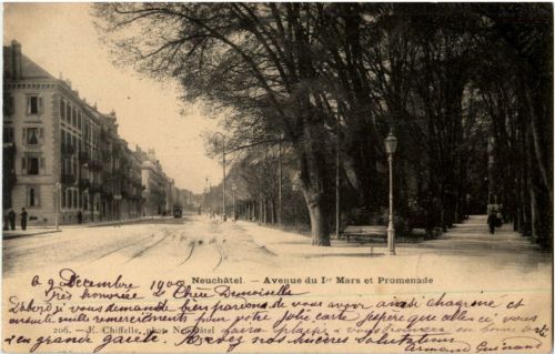 Neuchatel - Avenue du 1er Mars