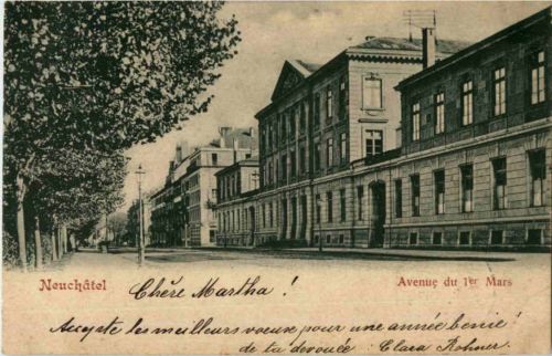 Neuchatel - Avenue du 1er Mars