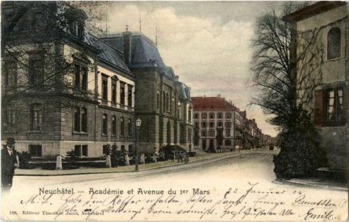 Neuchatel - Avenue du 1er Mars