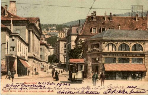 Neuchatel - mit Tram
