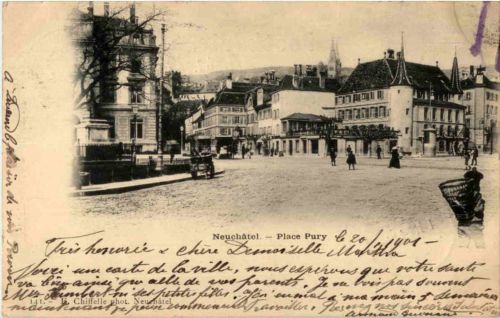 Neuchatel - Place Pury