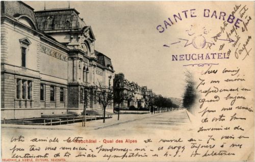Neuchatel - Quai des Alpes