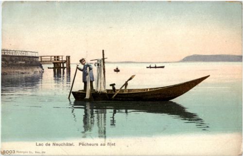 Neuchatel - Pecheurs au filet