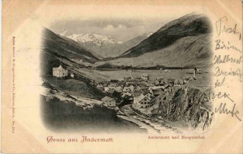 Gruss aus Andermatt