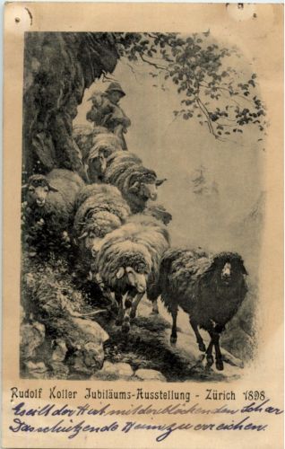 Zürich - Rudolf Koller Jubiläums Ausstellung 1898