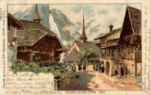Paris - Village Suisse 1900