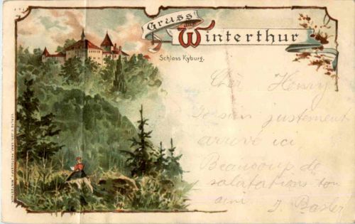 Gruss aus Winterthur - Schloss Kyburg