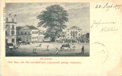 Zürich - Hotel Baur