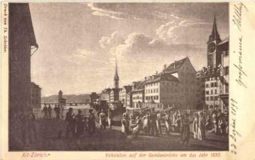 Zürich - Gemüsebrücke
