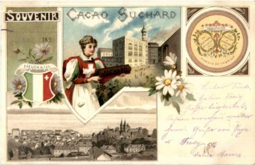 Suchard Neuchatel - Litho