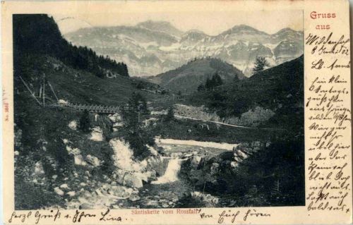 Säntiskette vom Rossfall