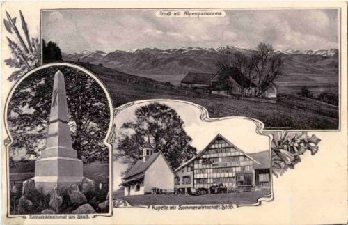 Schlachtkapelle und Sommerwirtschaft am Stoss