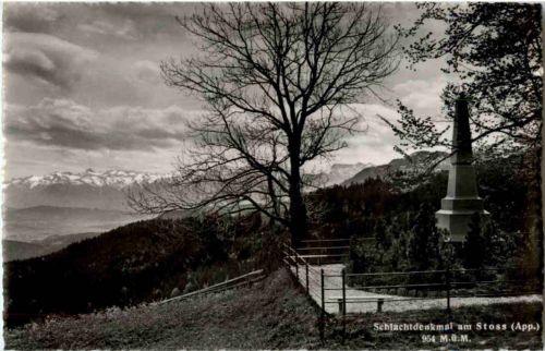 Schlachtdenkmal am Stoss