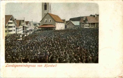 Landgemeinde von Hundwil