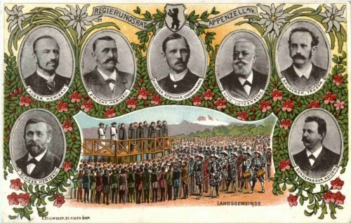 Landsgemeinde - Regierungsrat Appenzell