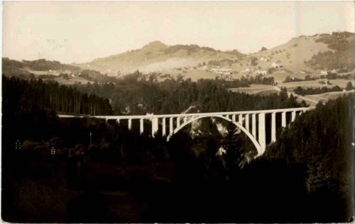 Hundwil - Neue Hundwilertobelbrücke