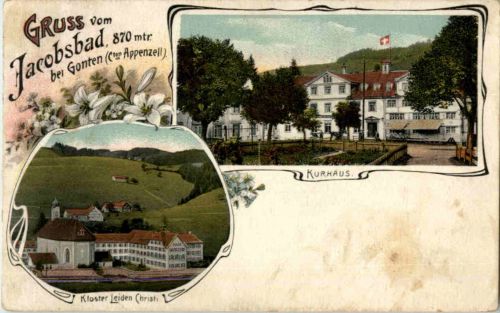 Gruss vom Jakobsbad bei gonten