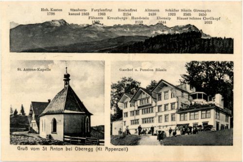 Gruss vom St. Anton bei Oberegg