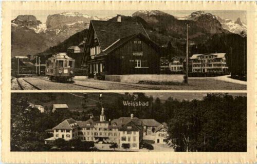 Säntisbahn - Station Weissbad