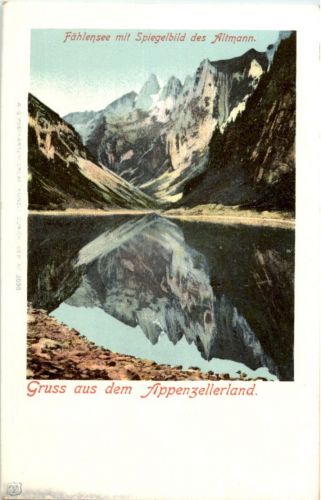 Gruss aus dem Appenzellerland - Fählensee