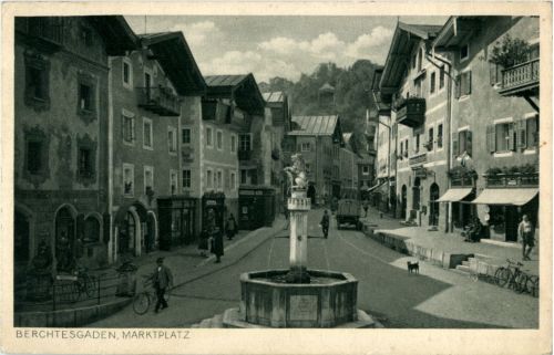 Berchtesgaden - Marktplatz