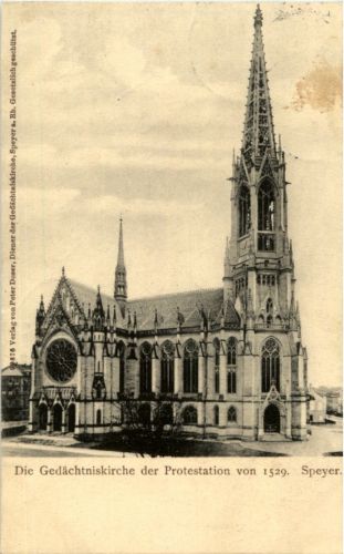 Speyer - Gedächtniskirche