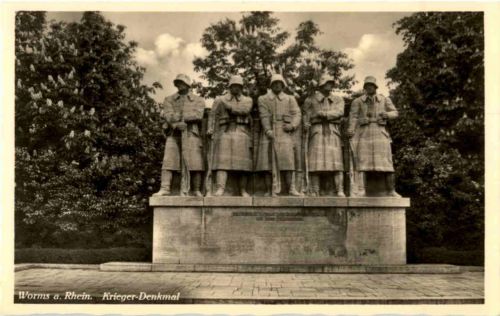 Worms - Krieger Denkmal