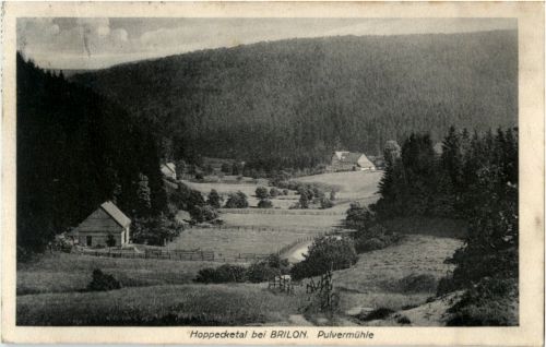 Brilon - Hoppecketal - Pulvermühle