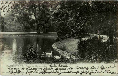 Darmstadt - Partie im Herrengarten