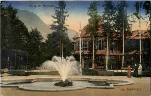 Bad Reichenhall - Partie im Kurpark