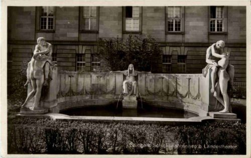 Stuttgart - Schicksalsbrunnen