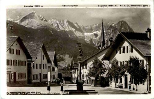 Garmisch Partenkirchen - Floriansplatz
