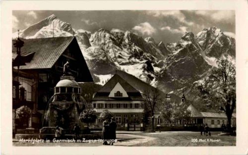 Garmisch - Marktplatz