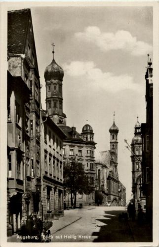 Augsburg - Blick auf Heilig Kreuz