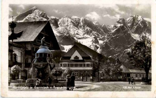 Garmisch - Marktplatz