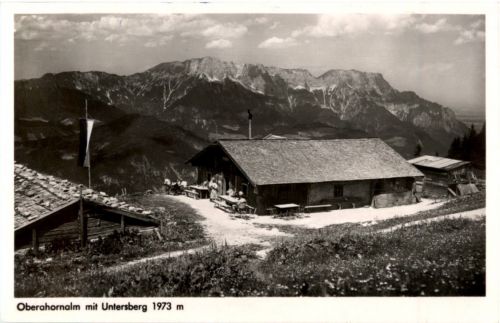 Oberahornalm mit Untersberg