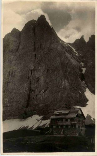 Laliderer Spitze - Berghütte