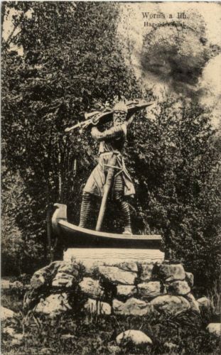 Worms - Hagendenkmal